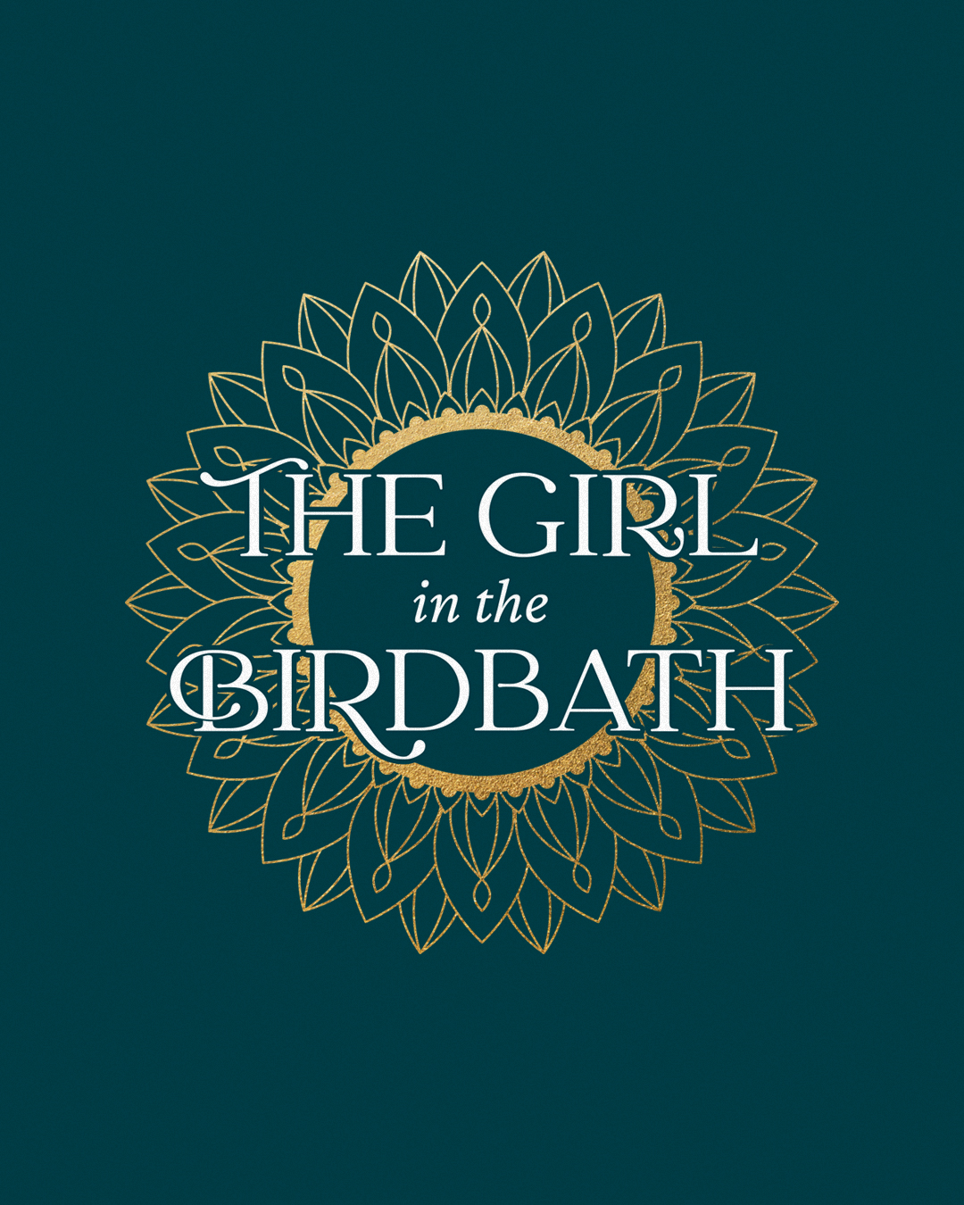 Cover illustration for Judy Spencer’s ‘The Girl in the Birdbath’